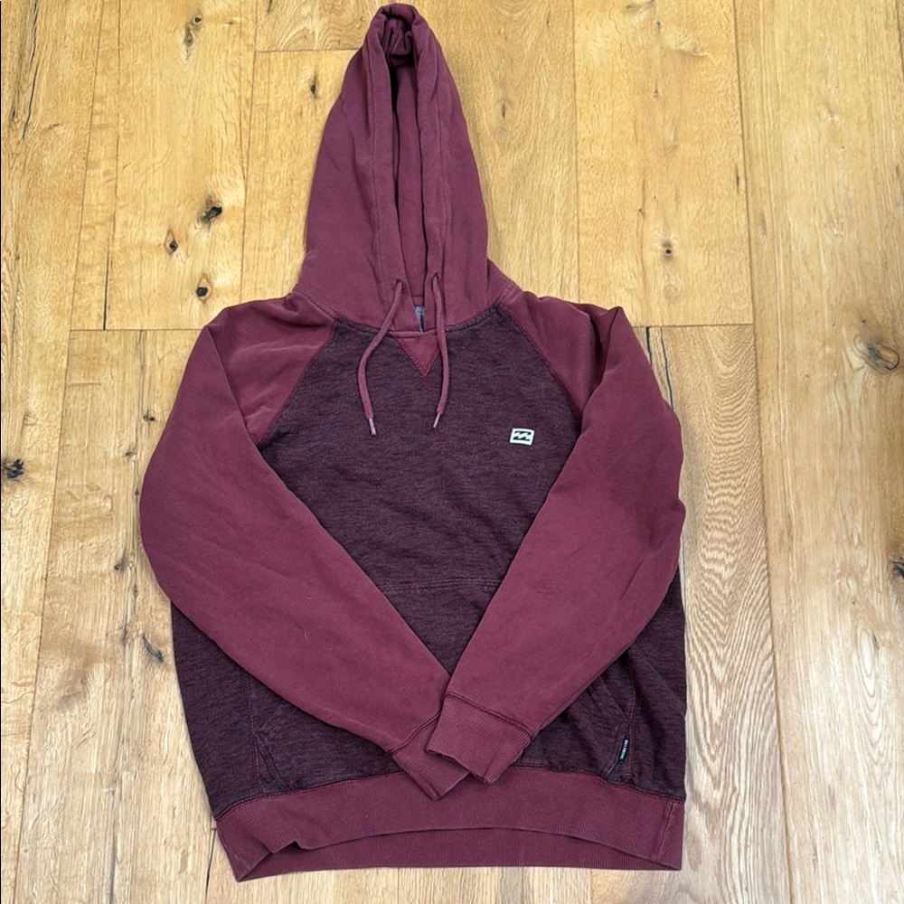 Billabong Men's Burgundy Hoodie